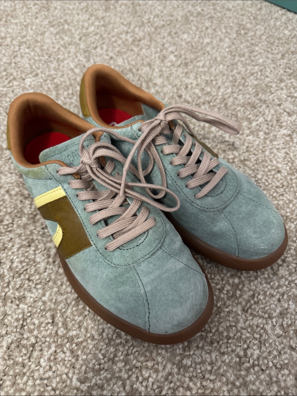 Camper Pelotas Soller Suede Sneakers